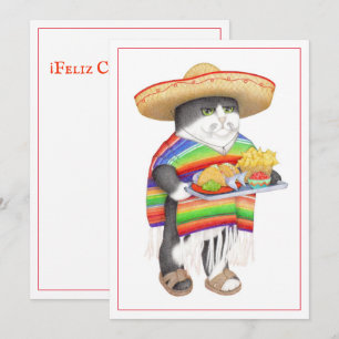 Festividades Cartão plano WENDELITO Cinco de Mayo 5x7