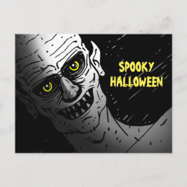 Festividades Cartão postal assustador de Halloween