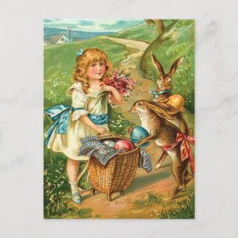 Festividades Cartão postal da Páscoa de Vintage