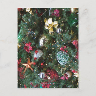 Festividades Cartão postal das decorações de Natal