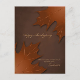 Festividades Cartão postal de Ação de Graças Comercial / Client