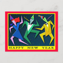 Festividades Cartão postal de Ano Novo Festivo