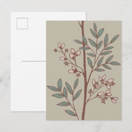 Festividades Cartão Postal de Arte Floral de Pétala Sonho Flora