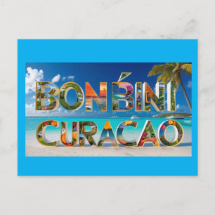 Festividades Cartão postal de Boas-vindas Curaçao
