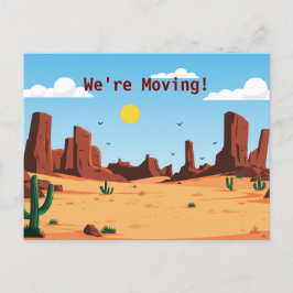 FESTIVIDADES CARTÃO POSTAL DE DESERTO EM MOVIMENTO
