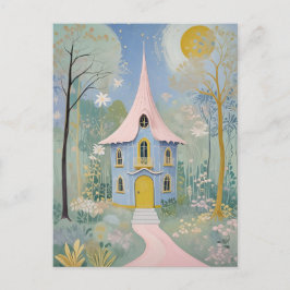 Festividades Cartão postal de Feriado de Algodão Encantado