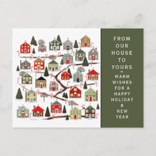 Festividades Cartão postal de Feriado de Calendário Antecipado 