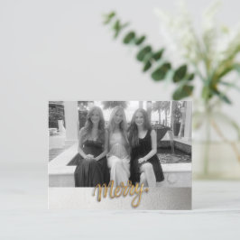 Festividades Cartão postal de feriado de feliz