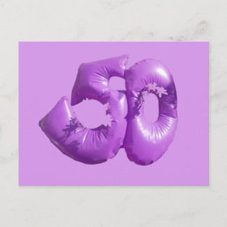 Festividades Cartão postal de feriado DIY personalizável Roxo 5