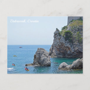 Festividades Cartão postal de férias Dubrovnik Croácia Rocks