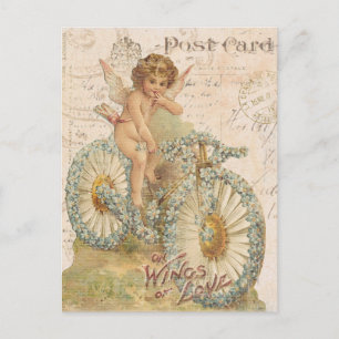 Festividades Cartão postal de Namorados Vintage cherub