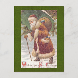 Festividades Cartão postal de natais vintages