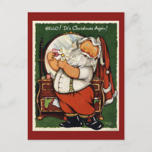 Festividades Cartão postal de natais vintages