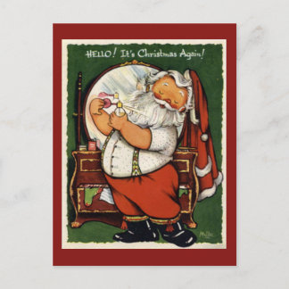 Festividades Cartão postal de natais vintages