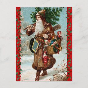 Festividades Cartão postal de natais vintages