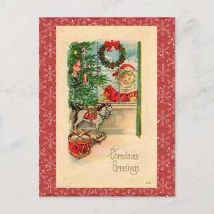 Festividades Cartão postal de natais vintages