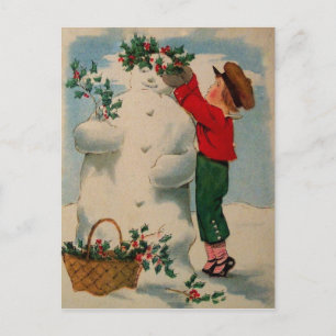 Festividades Cartão postal de natais vintages