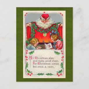 Festividades Cartão postal de natais vintages