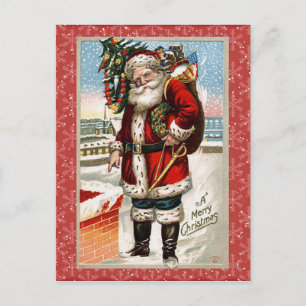 Festividades Cartão postal de natais vintages