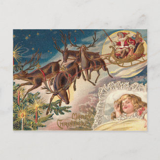 Festividades Cartão postal de natais vintages