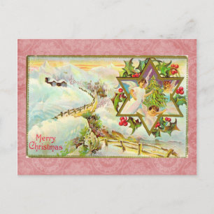 Festividades Cartão postal de natais vintages