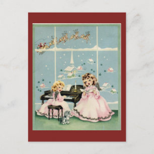 Festividades Cartão postal de natais vintages
