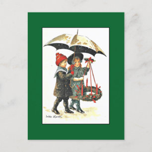 Festividades Cartão postal de natais vintages de Jenny Nystrom