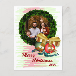 Festividades Cartão postal de Natal