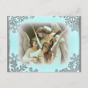 Festividades Cartão postal de Natal Angels