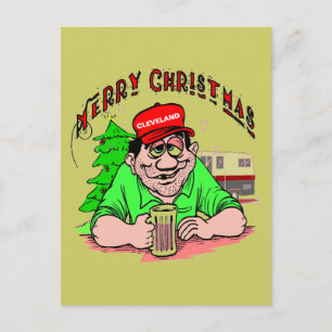 Festividades Cartão postal de Natal Cleveland