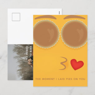 Festividades Cartão postal de Natal de Ação de Graças Pie Eyed 