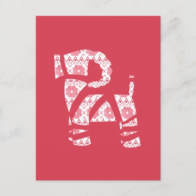 Festividades Cartão postal de Natal do Knit de inverno (Frente)