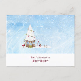 Festividades Cartão postal de Natal Feliz