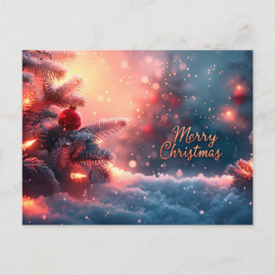 Festividades Cartão postal de Natal Feliz