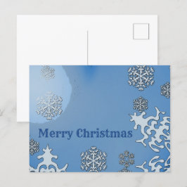 Festividades Cartão postal de Natal Feliz