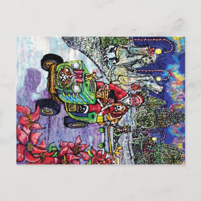 Festividades Cartão postal de Natal GGBR 2008 (Frente)