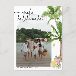 Festividades Cartão postal de Natal Mele kalikimaka