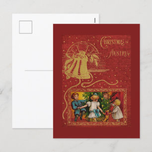 Festividades Cartão postal de Natal na Áustria