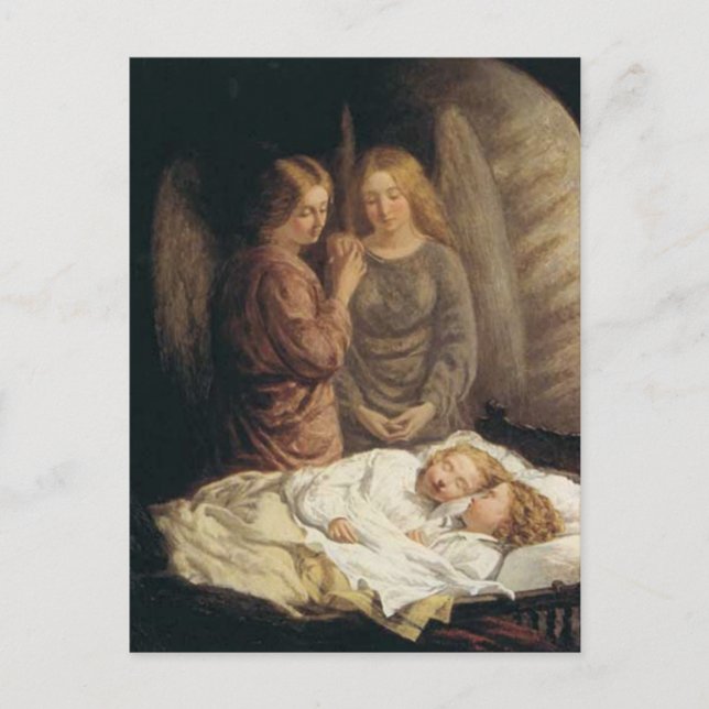 Festividades Cartão postal de Natal para os Guardiões (Frente)