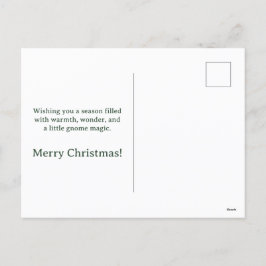 Festividades Cartão postal de Natal Whimsso - Saudação