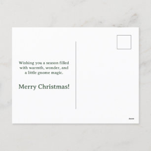 Festividades Cartão postal de Natal Whimsso - Saudação
