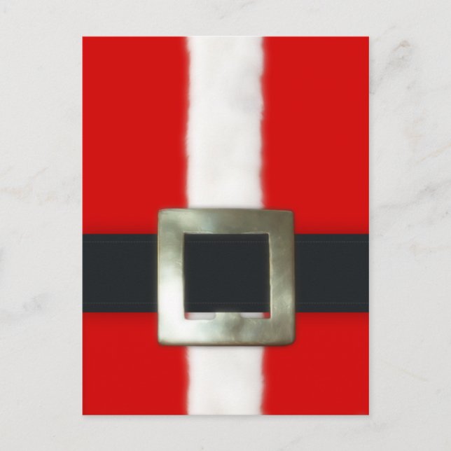 Festividades Cartão postal de Papais noeis Feliz de Natal (Frente)