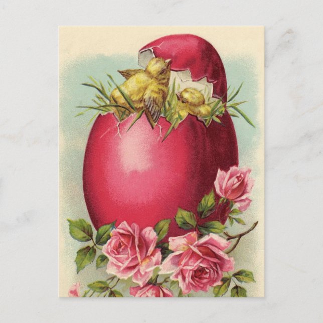 Festividades Cartão postal de páscoa (Frente)
