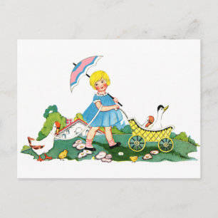 Festividades Cartão postal de Páscoa Vintage