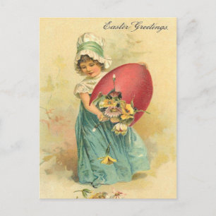 Festividades Cartão postal de Páscoa Vintage