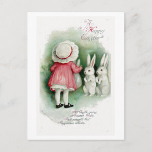 Festividades Cartão postal de reprodução da placa de Páscoa Vin