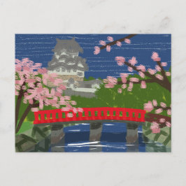 Festividades Cartão postal do Castelo de Himeji