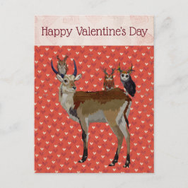 Festividades Cartão postal do DIA DE OS NAMORADOS ANTELOPE e AN