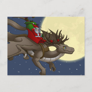 Festividades Cartão postal do Dragão de Natal