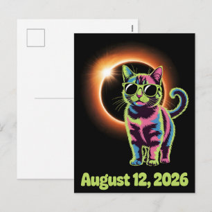 Festividades Cartão Postal do Eclipse Solar de 2026